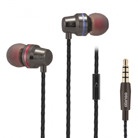 Super bass In-Ear Headphones Earbuds Stereo Earphones with Mic for Smartphones 