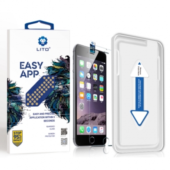 Iphone 6/6s glass screen protector with installation tool