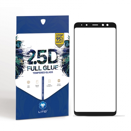Samsung Galaxy A8/A5 2018 Full Coverage Tempered Glass Screen Protectors 