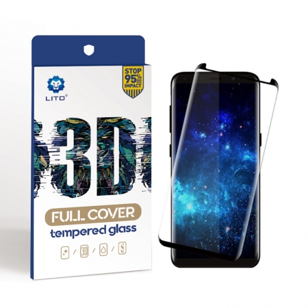 Samsung Galaxy S8 3D Full Cover Tempered Glass Screen Cover Shield 