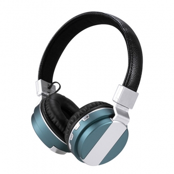 wireless foldable stereo headset with microphone