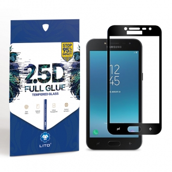 Samsung galaxy j2 prime full cover tempered glass screen protector shield