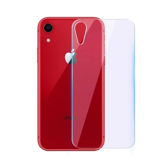 Iphone xr 9h hardness back tempered glass screen protector cover