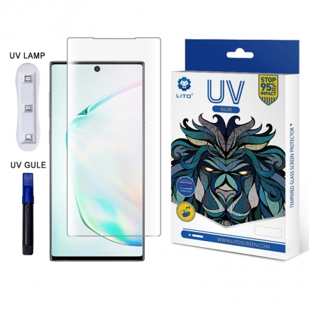 LITO UV Optical Liquid Glue Full Coverage Touch Sensitivity Glass Screen Protector For Samsung Note10/10+ 
