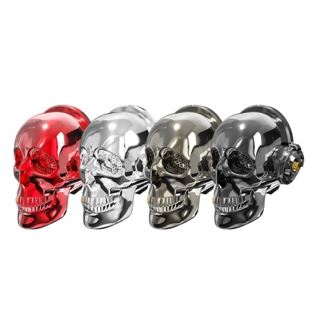 OneDer V7 Fashionable And Cool Skull Shape High-Quality Sound Wireless Bluetooth Speaker 