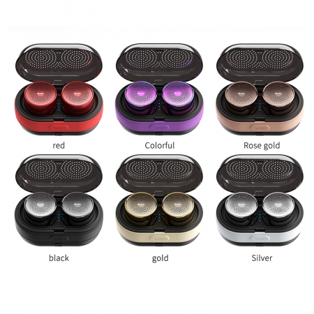 OneDer V17 Twin Stereo Mini Perfect Portable Wireless Bluetooth Speaker With A Charge Box 
