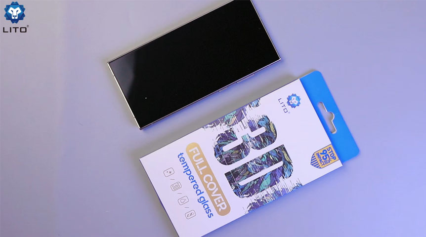 Lito E+ Edge Glue Tempered Glass Screen Protector Samsung S24Ultra