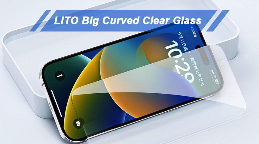 Elevate your device protection with LITO Big Curved Tempered Glass Screen Protector