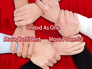 United As One, More Confident More Powerful