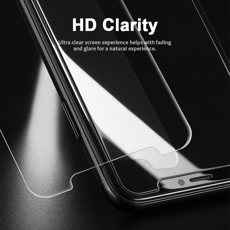 iphone XS clear glass screen protector