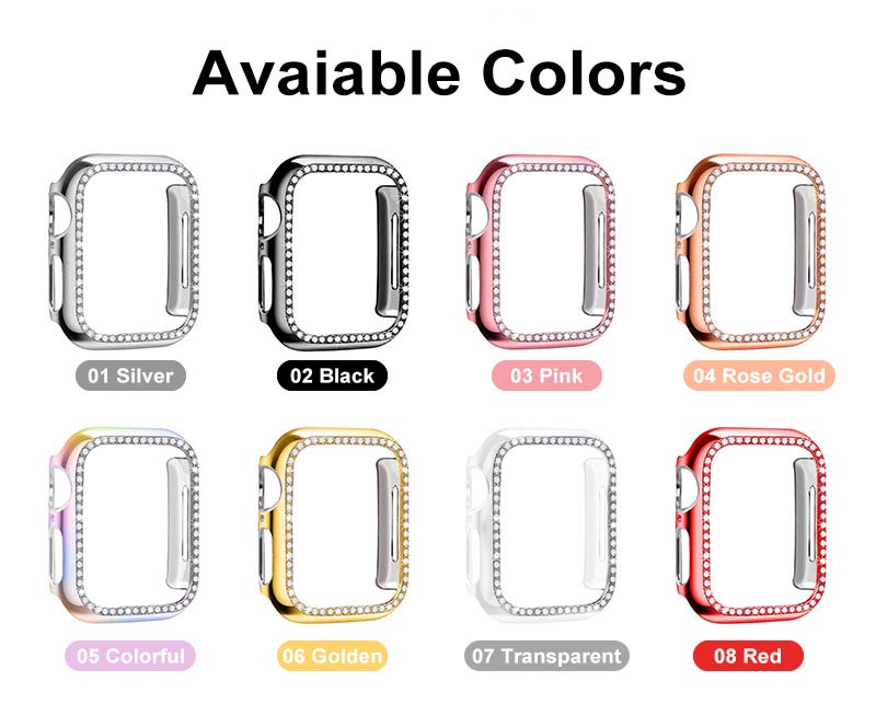 Diamond Hard Pc Case For Apple Watch