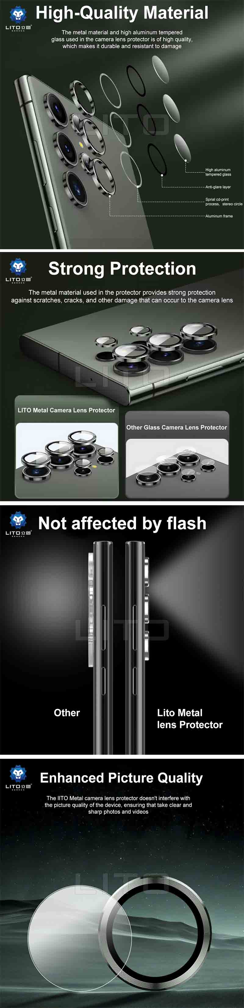 Metal Camera Lens Protector