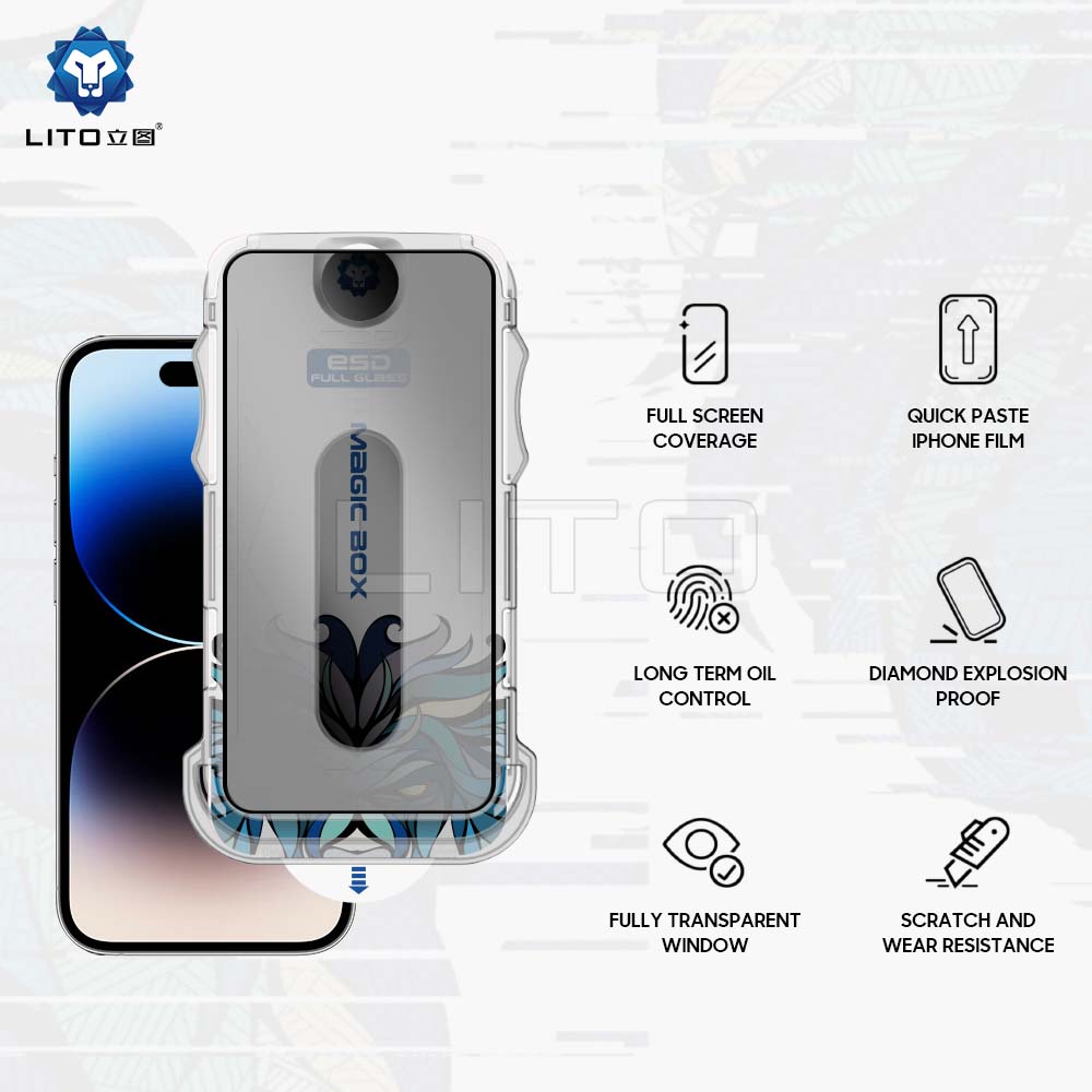 wholesale screen protector with easy install kit