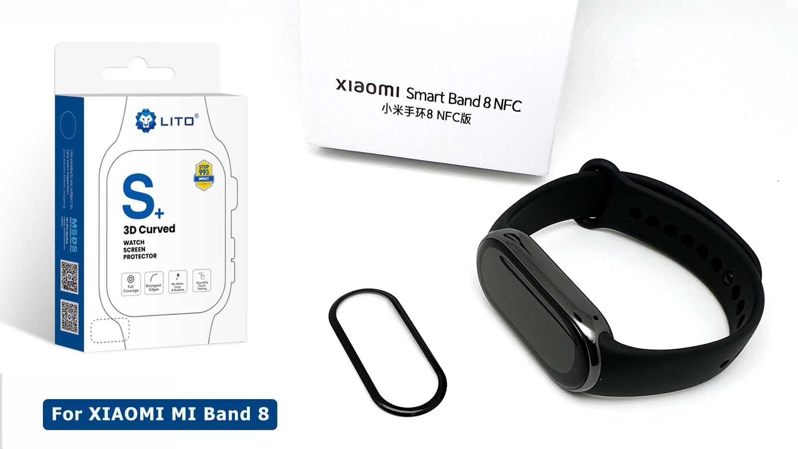 Xiaomi mi band screen protector