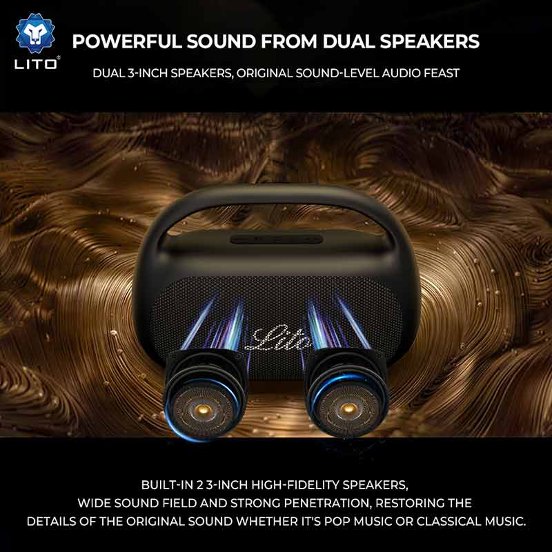 dual speaker Bluetooth