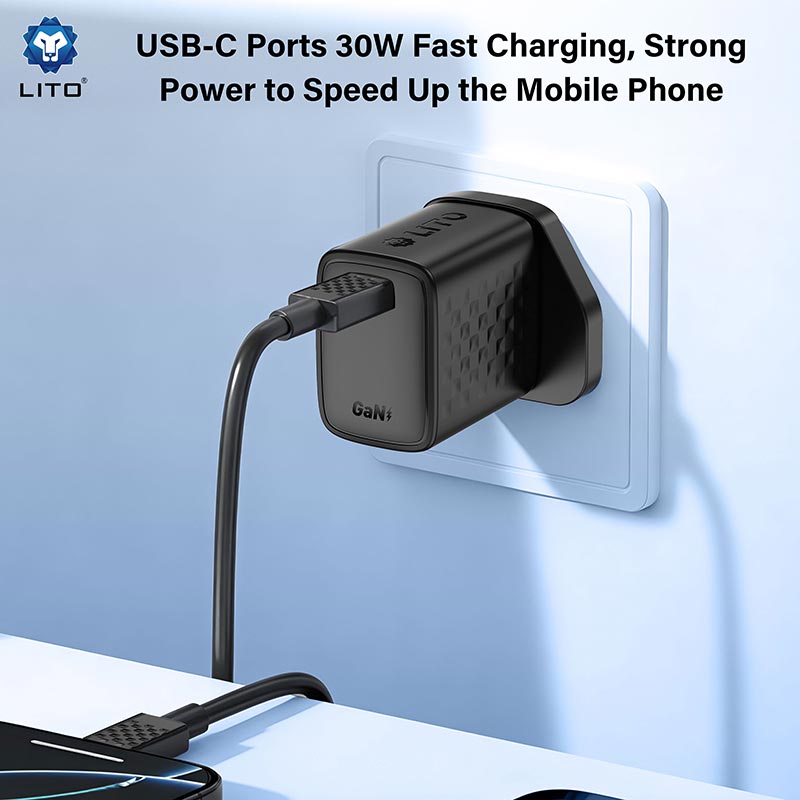 30W GaN Phone Charger