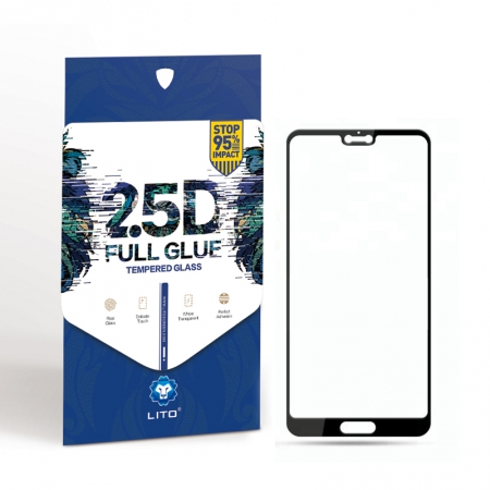 Huawei P20 2.5D Full Glue Super Slim Tempered Glass Screen Protectors 