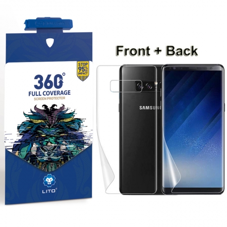 Samsung Galaxy Note 8 Nano Soft Screen Protective Film With Easy Installation 