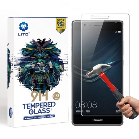 Huawei P9 Lite Anti Fingerprint Tempered Glass Screen Protector Shield 