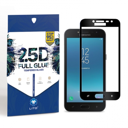 Samsung Galaxy J2 Prime Full Cover Tempered Glass Screen Protector Shield 