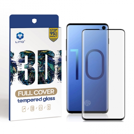 Samsung Galaxy S10 Plus Full Cover Tempered Glass Screen Protector 