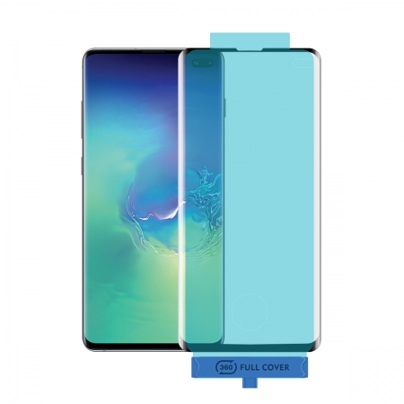 Samsung Galaxy S10/S10 Plus Full Cover Tempered Glass With Universal Installation Tool 