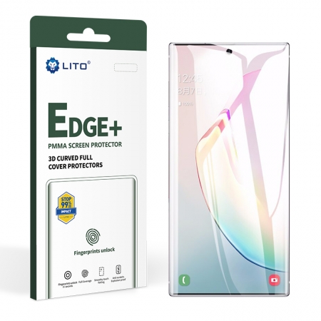 Edge+ Full Coverage Full Glue PMMA Glass Screen Protector For Samsung Galaxy Note10 