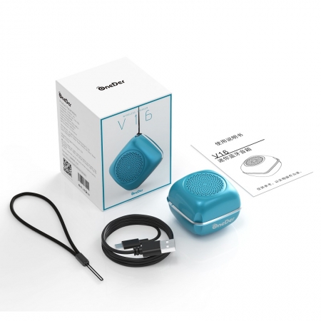 OneDer V16 Mini Portable Intelligent Wireless Bluetooth Speaker With Built-in Microphone 