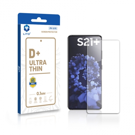 Samsung S21 Plus Glass Screen Protector Full Glue Case Friendly 