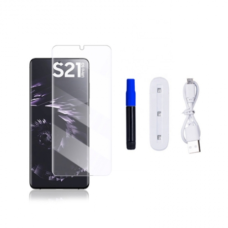LITO UV Full Screen Adhesive Glass Film for Samsung S21 Ultra 