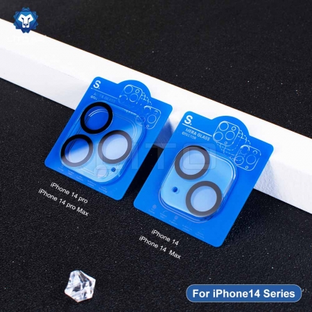 3D Full Cover HD Tempered Glass Camera Lens Protector For iPhone 14 Support Night shot 