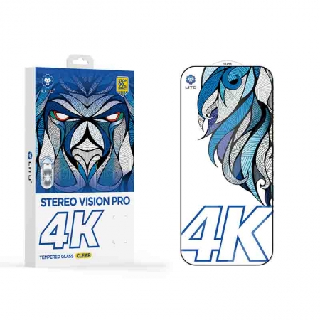 LITO D+ MAX 4K CLEAR Tempered Glass Screen Protector 