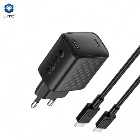 LITO LC13 GaN 20W Fast Charger with USB-C Port 