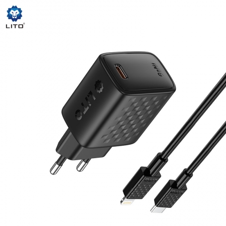 LITO LC13 GaN 20W Fast Charger with USB-C Port 