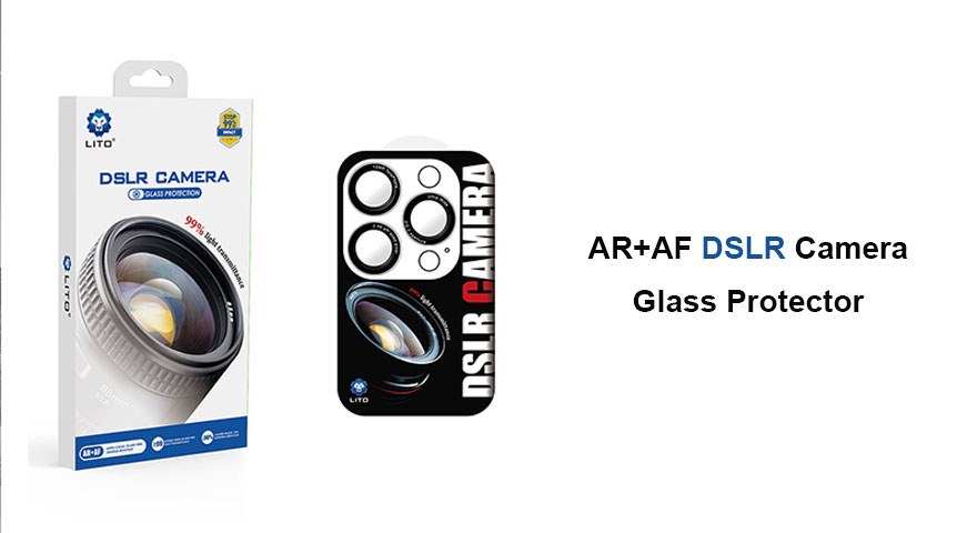 LITO DSLR Titanium Camera Glass Protector for iPhone