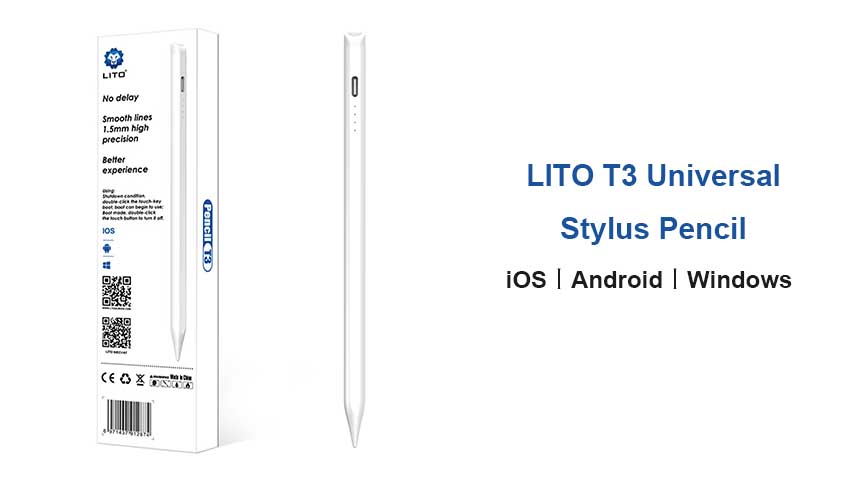 Unlock Creativity with the LITO T3 Universal Stylus Pencil