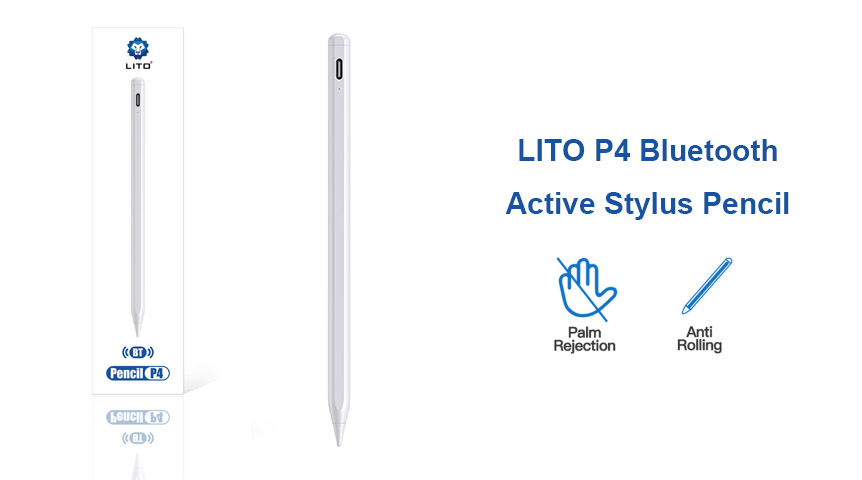 LITO P4 Magnetic Bluetooth Active Stylus Pencil
