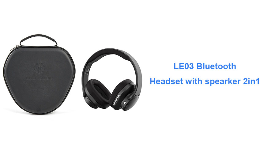 Lito Le03 Bluetooth Headset with spearker 2in1