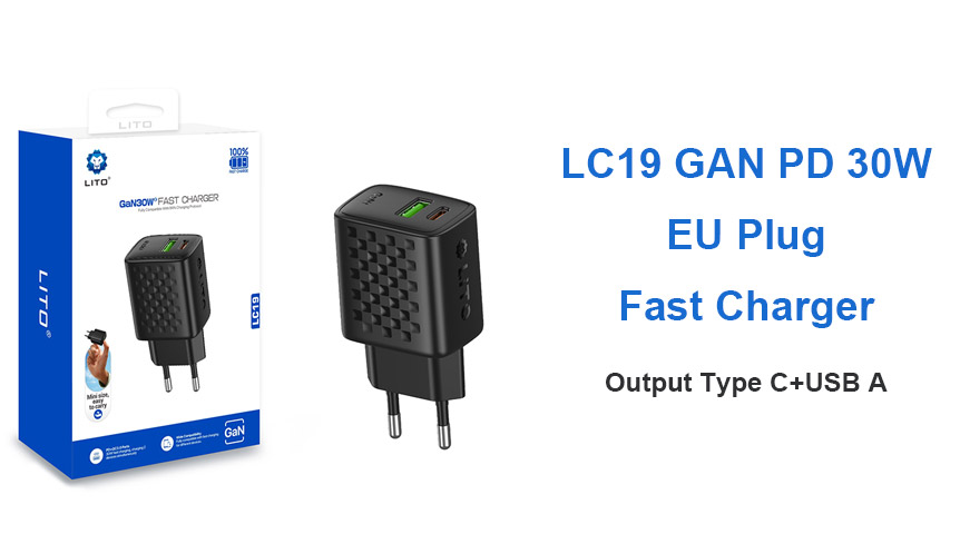 Power up smarter with the LITO LC19 GaN PD 30W Fast Charger