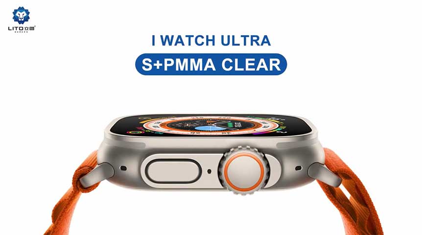 360 Protection PMMA Screen Protectors for Apple Watch Ultra 49mm