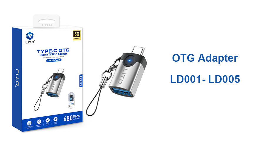 One OTG Adapter Series That Covers Lightning, Type-C and USB Needs