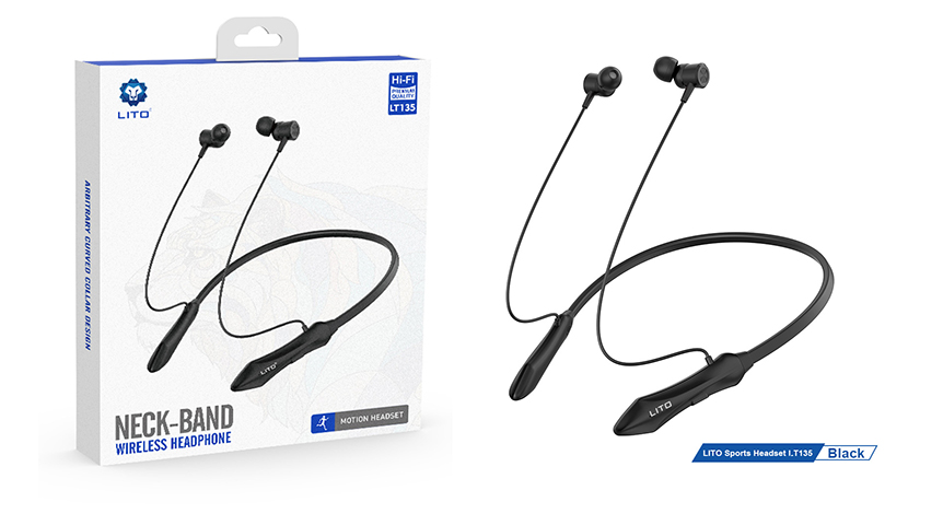 LITO Hanging Neck Sports Wireless Headphones