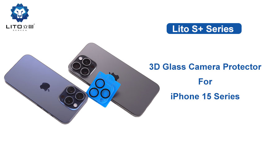 iPhone 15 series 3D ultra clear camera lens protector