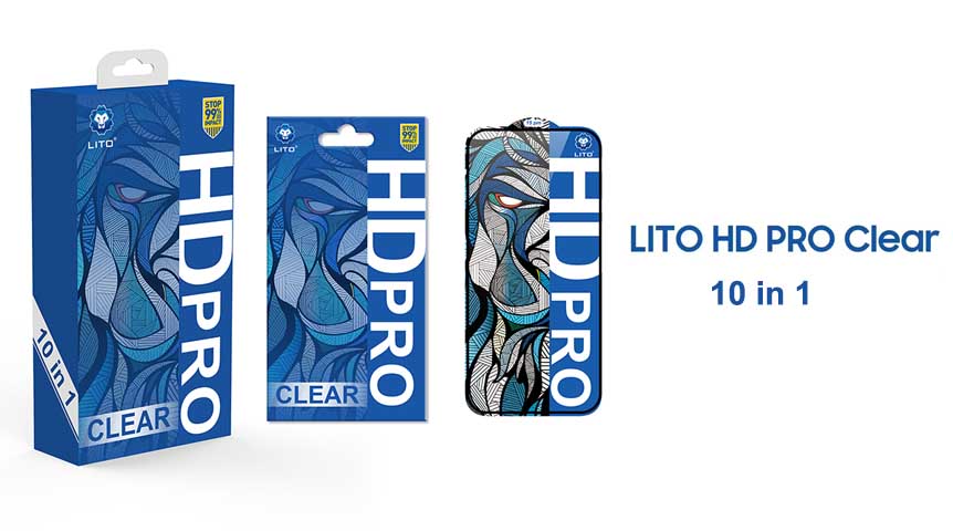 LITO HD Pro Full Cover Tempered Glass Screen Protector 
