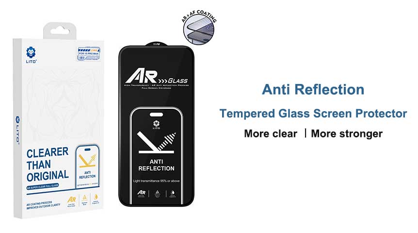LITO D+ Ultra AR Tempered Glass Screen Protector