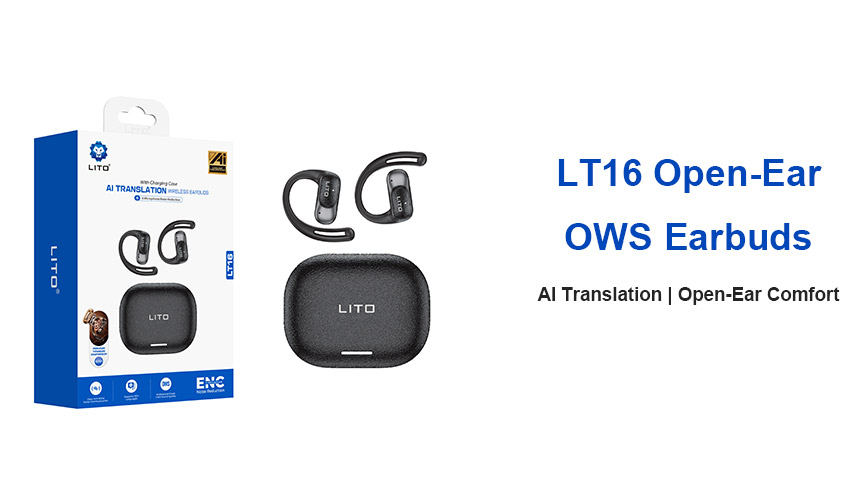 Need AI translation Clip earbuds with ENC noise reduction?