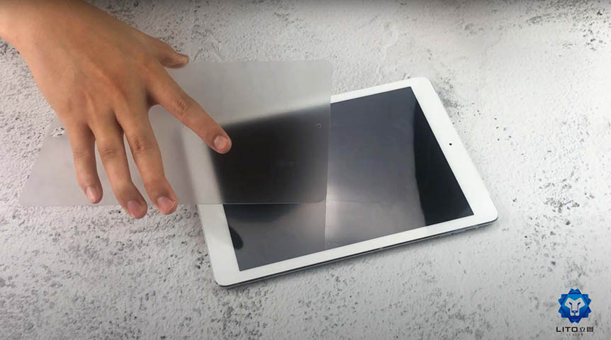 Anti-Glare Tempered Glass Screen Protector For IPAD