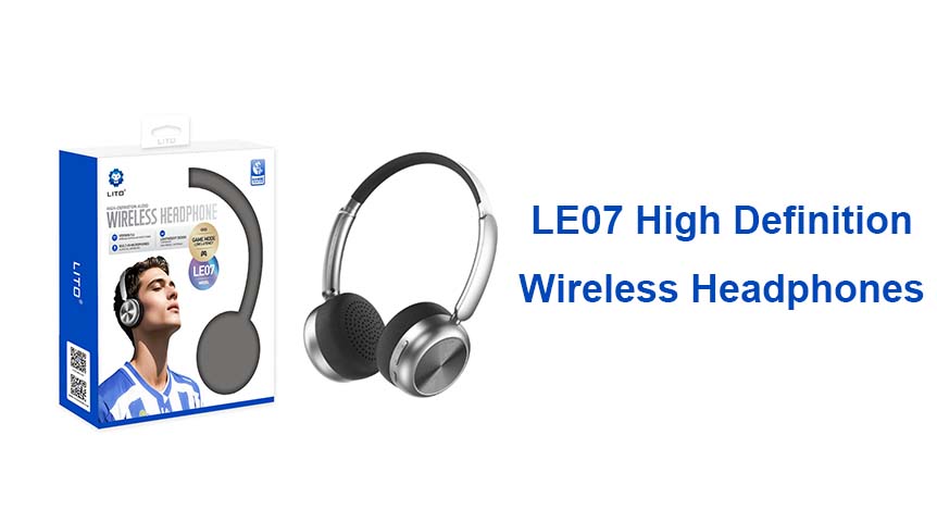LITO LE07 High Definition Audio Wireless Bluetooth Headphones